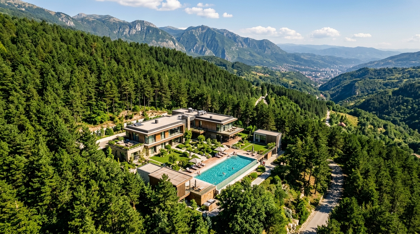 Luxury Real Estate Drone Cinematography Sarajevo